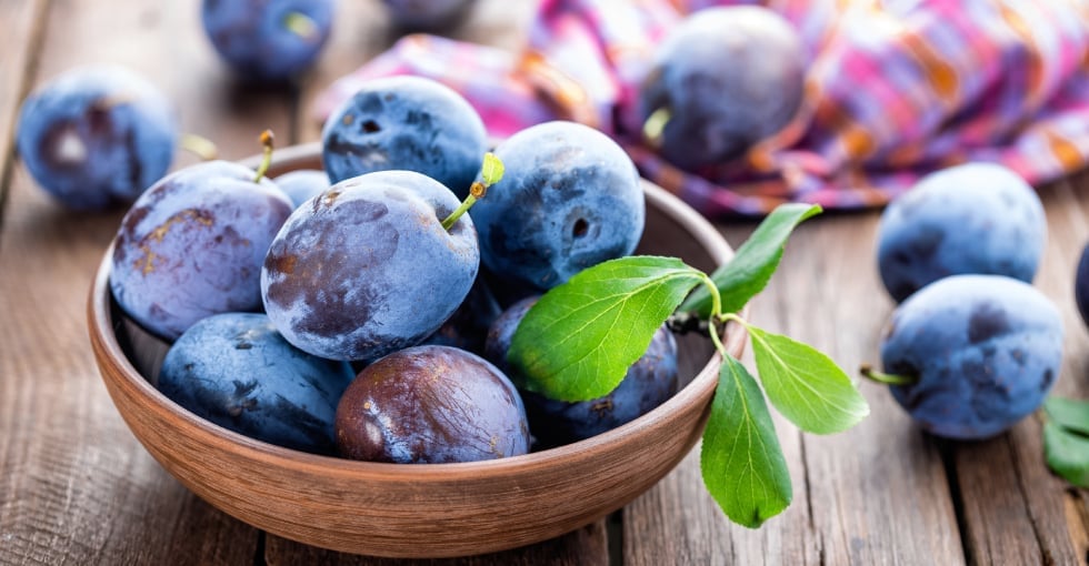 J'achète des prunes